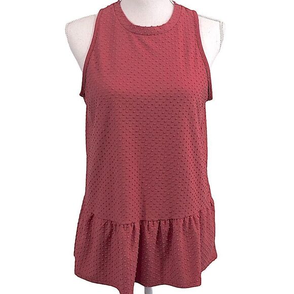 W5 - RICH MAUVE - PLEATED BLOUSE TOP - B3 - Picture 1 of 9